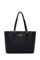 Woman Black Classic Shoulder Bag | Derimod Woman Black Classic Shoulder Bag | Derimod