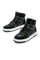 Women's Black High Top Sneaker | Derimod Women's Black High Top Sneaker | Derimod