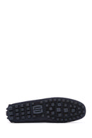 Erkek Lacivert Süet Deri Loafer | Derimod Erkek Lacivert Süet Deri Loafer | Derimod