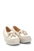 Kadın Deri Dolgu Topuk Ayakkabı | Derimod Kadın Deri Dolgu Topuk Ayakkabı | Derimod