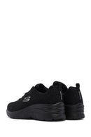 Skechers Women's Black Fashion Fit Lace-Up Thick Sole Fabric Sneakers | Derimod Skechers Women's Black Fashion Fit Lace-Up Thick Sole Fabric Sneakers | Derimod