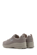Skechers Kadın Bej Fashion Fit Bağcıklı Kumaş Sneaker | Derimod Skechers Kadın Bej Fashion Fit Bağcıklı Kumaş Sneaker | Derimod