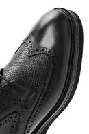 Erkek Siyah Bağcıklı Deri Casual Ayakkabı | Derimod Erkek Siyah Bağcıklı Deri Casual Ayakkabı | Derimod