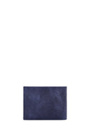 Men's Navy Blue Leather Wallet | Derimod Men's Navy Blue Leather Wallet | Derimod
