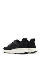 Men's Black Lace-Up Thick Sole Sneaker | Derimod Men's Black Lace-Up Thick Sole Sneaker | Derimod