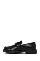 Erkek Siyah Tokalı Deri Casual Loafer | Derimod Erkek Siyah Tokalı Deri Casual Loafer | Derimod
