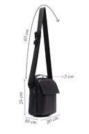 D-Pack Men's Black Crossbody Bag | Derimod D-Pack Men's Black Crossbody Bag | Derimod