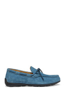 Geox Men's Blue U Spherica Ec16 B - Suede Suede Leather Casual Loafer | Derimod Geox Men's Blue U Spherica Ec16 B - Suede Suede Leather Casual Loafer | Derimod