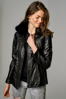 Roxy Kadın Deri Ceket | Derimod Roxy Kadın Deri Ceket | Derimod