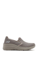 Skechers Kadın Bej Fashion Fit Sneaker | Derimod Skechers Kadın Bej Fashion Fit Sneaker | Derimod