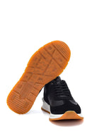 Erkek Deri Süet Detaylı Sneaker | Derimod Erkek Deri Süet Detaylı Sneaker | Derimod