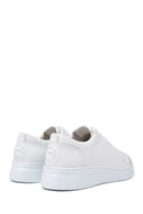 Camper Women's White Runner Up Leather Sneaker | Derimod Camper Women's White Runner Up Leather Sneaker | Derimod