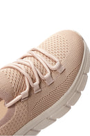 Kadın Pudra Kumaş Sneaker | Derimod Kadın Pudra Kumaş Sneaker | Derimod