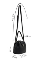 Women's Black Long Strap Crossbody Bag | Derimod Women's Black Long Strap Crossbody Bag | Derimod