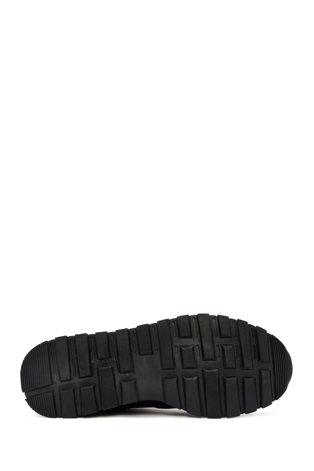 Erkek Lacivert Bağcıklı Deri Casual Sneaker
