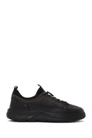 Male Gray Lace-Up Thick-Soled Leather Sneaker | Derimod Male Gray Lace-Up Thick-Soled Leather Sneaker | Derimod