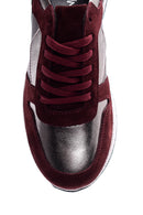 Kadın Gümüş Detaylı Sneaker | Derimod Kadın Gümüş Detaylı Sneaker | Derimod
