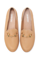Women's Leather Buckle Loafer | Derimod Women's Leather Buckle Loafer | Derimod