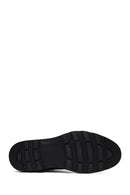 Men's Black Zippered Leather Casual Boot | Derimod Men's Black Zippered Leather Casual Boot | Derimod