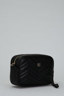 Black Women's Leather Crossbody Bag | Derimod Black Women's Leather Crossbody Bag | Derimod