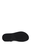 Kadın Siyah Comfort Sandalet | Derimod Kadın Siyah Comfort Sandalet | Derimod