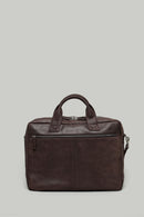 Brown Men's Leather Briefcase | Derimod Brown Men's Leather Briefcase | Derimod