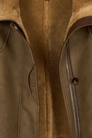 St Anton Kadın Taba Oversize Teddy Mont | Derimod St Anton Kadın Taba Oversize Teddy Mont | Derimod