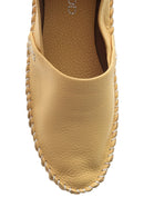 Kadın Dikiş Detaylı Deri Loafer | Derimod Kadın Dikiş Detaylı Deri Loafer | Derimod