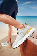 Derimod Zero Erkek Gri Bağcıklı Kalın Tabanlı Kumaş Sneaker | Derimod Derimod Zero Erkek Gri Bağcıklı Kalın Tabanlı Kumaş Sneaker | Derimod