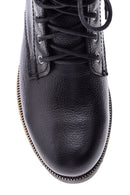 Women's Lace-up Leather Boots | Derimod Women's Lace-up Leather Boots | Derimod