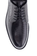 Erkek Deri Baskılı Klasik Ayakkabı | Derimod Erkek Deri Baskılı Klasik Ayakkabı | Derimod