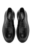 Men's Black Lace-up Leather Casual Shoes | Derimod Men's Black Lace-up Leather Casual Shoes | Derimod