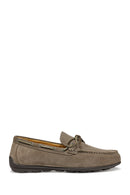 Geox Erkek Gri U Spherica Ec16 B - Suede Süet Deri Casual Loafer | Derimod Geox Erkek Gri U Spherica Ec16 B - Suede Süet Deri Casual Loafer | Derimod