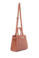 Women's Pink Long Strap Shoulder Bag | Derimod Women's Pink Long Strap Shoulder Bag | Derimod