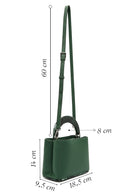 Women's Green Long Strap Mini Handbag | Derimod Women's Green Long Strap Mini Handbag | Derimod