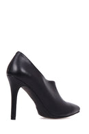 Women's Heeled Black Bootie | Derimod Women's Heeled Black Bootie | Derimod
