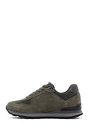 Hammer Jack Men's Khaki Peru Suede Leather Sneaker | Derimod Hammer Jack Men's Khaki Peru Suede Leather Sneaker | Derimod
