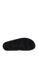 Men's Brown Leather Slippers | Derimod Men's Brown Leather Slippers | Derimod