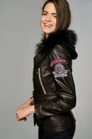 Layla Kadın Deri Ceket | Derimod Layla Kadın Deri Ceket | Derimod