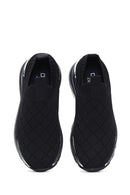 Women's Black Thick Soled Sneaker | Derimod Women's Black Thick Soled Sneaker | Derimod
