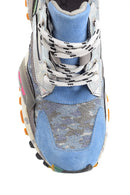 Kadın Yüksek Tabanlı Desenli Sneaker | Derimod Kadın Yüksek Tabanlı Desenli Sneaker | Derimod