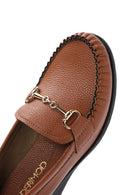 Kadın Taba Dolgu Topuk Loafer | Derimod Kadın Taba Dolgu Topuk Loafer | Derimod