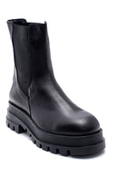 Women's Leather Thick Soled Chelsea Boots | Derimod Women's Leather Thick Soled Chelsea Boots | Derimod