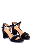 Women's Suede Heeled Shoes | Derimod Women's Suede Heeled Shoes | Derimod