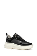 Geox Women's Black Nebula 2.0 X Lace-Up Sneakers | Derimod Geox Women's Black Nebula 2.0 X Lace-Up Sneakers | Derimod