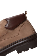 Men's Mink Leather Boots | Derimod Men's Mink Leather Boots | Derimod