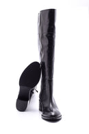 Women's Heeled Leather Boots | Derimod Women's Heeled Leather Boots | Derimod