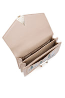 Kadın Pudra Uzun Askılı Baskılı El Çantası | Derimod Kadın Pudra Uzun Askılı Baskılı El Çantası | Derimod