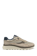 Geox Men's Beige U Spherica Active X1 A - Mes Water Laced Sneaker | Derimod Geox Men's Beige U Spherica Active X1 A - Mes Water Laced Sneaker | Derimod