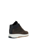 Geox Men's Brown Aerantis Lace-Up Nubuck Leather Boots | Derimod Geox Men's Brown Aerantis Lace-Up Nubuck Leather Boots | Derimod